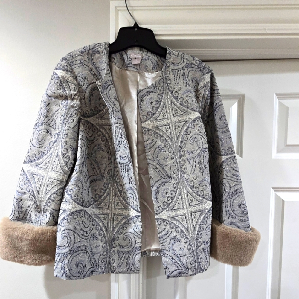 Chico's jacket sz 2